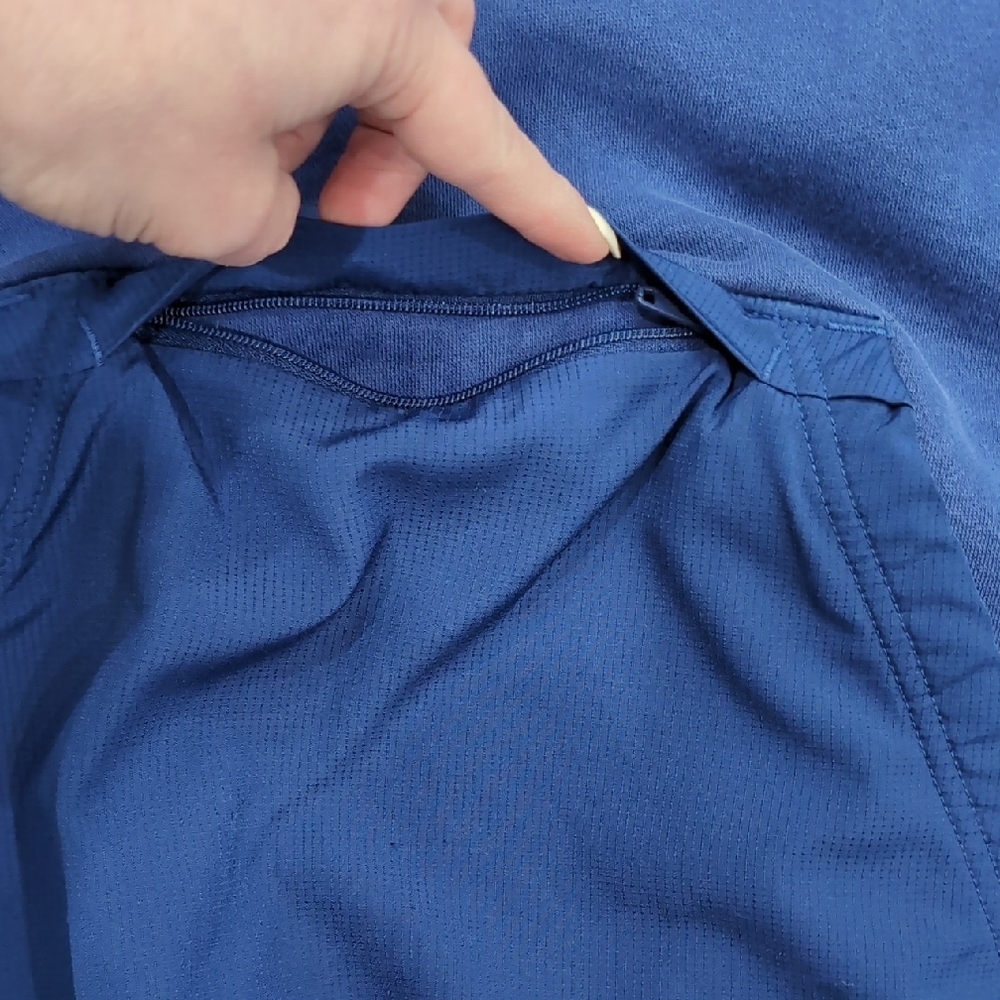 Adidas Kids Royal Blue Hoodie - Picture 5 of 7